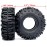 HOBBYSOUL 4pcs RC 1.9 Mud Slingers Tires Height 4.72\'\' / 120mm Soft Sticky 1.9 Tires Tyres For 1/10 RC Crawler Traxxas TRX4 / Axial SCX10 90047 SCX10 III AXI03007 / Redcat Gen8 Upgrade