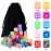 AUSTOR 100 Pieces 12mm Dice 6 Sided Game Dice Translucent Color Tiny Dice Round Corner Dices for Tenzi, Farkle, Yahtzee, Bunco or Teaching Math with a Drawstring Storage Bag