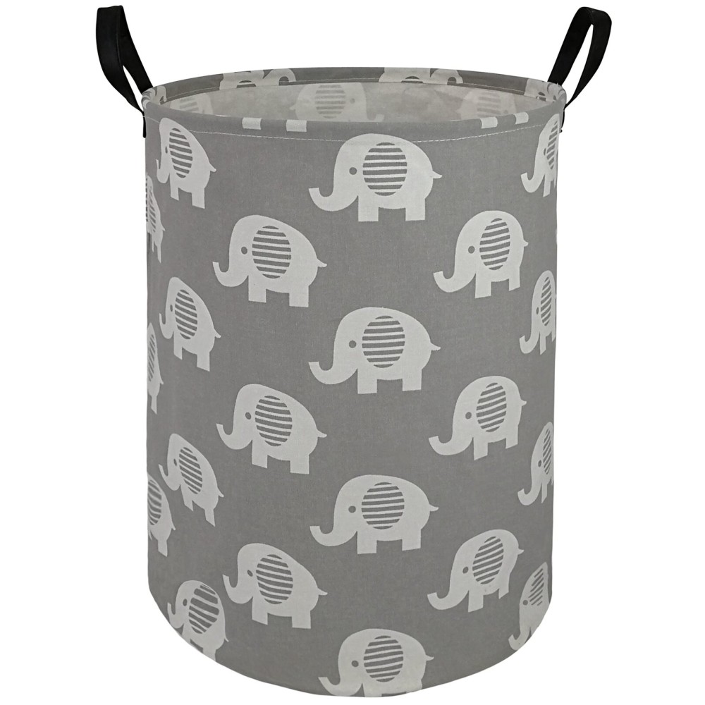 MAIZMZ Kids Hamper Storage Bins Organizer Toy Box Laundry Basket Large Canvas Collapsible Chest for Home/Dorm/Kitchen/Pet/Office/Closet/Shelf/Gift Baskets