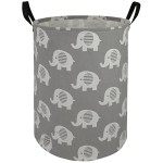 MAIZMZ Kids Hamper Storage Bins Organizer Toy Box Laundry Basket Large Canvas Collapsible Chest for Home/Dorm/Kitchen/Pet/Office/Closet/Shelf/Gift Baskets