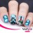 Whats Up Nails - B056 Coasting to the Sea Stamping Plate for Nail Art Design