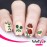 Whats Up Nails - A020 Floralize Your Texture Stamping Plate for Nail Art Design