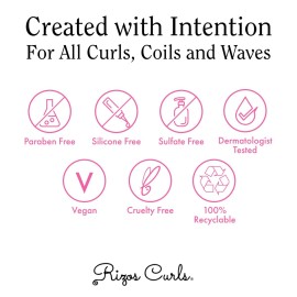 Rizos Curls Collapsible Hair Diffuser, Dry Curls Evenly & Faster, Enhances Curl Definition, Volume, and Minimize Frizz, Universal Size Fits Most Hair Dryers, Pink