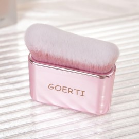 GOERTI Self Tan Tanning Body Makeup Brush - Kabuki Brush for Self Tanner, Leg Makeup, Self Tanning Mitt Applicator for Face, Blend & Blur Body Brush Applicator for Hands, Arms, Feet, Chest or Neck GOERTI Self Tan Tanning Body Makeup Brush - Kabuki Brush for Self Tanner, Leg Makeup, Self Tanning Mitt Applicator for Face, Blend & Blur Body Brush Applicator for Hands, Arms, Feet, Chest or Neck