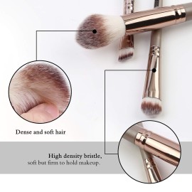 Makeup Brushes, 18 Pcs Professional Premium Synthetic Makeup Brush Set with Case, Foundation Kabuki Eye Travel Make up Brushes sets (Champagne Gold) Makeup Brushes, 18 Pcs Professional Premium Synthetic Makeup Brush Set with Case, Foundation Kabuki Eye Travel Make up Brushes sets (Champagne Gold)