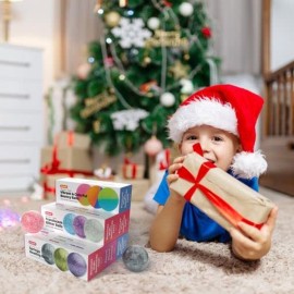 Entervending Bouncy Balls - 5 Pcs Bowling Rubber Balls for Kids - Large 45mm - Super Ball Vending Machine Toys