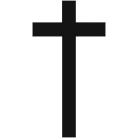 Inkbox Temporary Tattoos, Semi-Permanent Tattoo, One Premium Easy Long Lasting, Water-Resistant Temp Tattoo with For Now Ink - Lasts 1-2 Weeks, Cross Tattoo, 2 x 2 in, Crotth