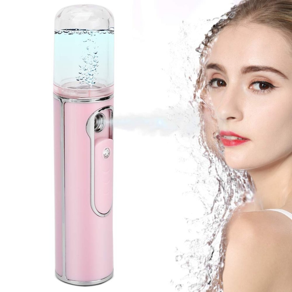 Facial Steamers, Portable Mini Handheld Moisturizing Facial Mister for Skin Care,Skin Hydration, USB Charging Facial Steamers, Portable Mini Handheld Moisturizing Facial Mister for Skin Care,Skin Hydration, USB Charging