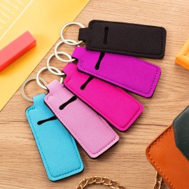 Boao 10 Pieces Lipstick Holder Keychain with Clip Colorful Lip Balm Holder Keychain for Women Pocket Bag Accessories(Silver Ring) Boao 10 Pieces Lipstick Holder Keychain with Clip Colorful Lip Balm Holder Keychain for Women Pocket Bag Accessories(Silver Ring)