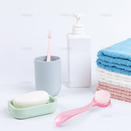 AUEAR, 4 Pack Face Brush for Cleansing and Facial Cleaning with Cap for Women and Girls Wash Makeup Massaging