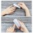 AUEAR, 4 Pack Plastic Fingernail Cleaning Brush Double-Sided Hand Nail Toe Scrubber for Men Women