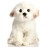 HollyHOME Maltese Stuffed Animal Realistic Maltese Dog Plush Toy Pet Gift for Kids 13 inches