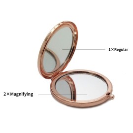 Fnbgl Personalized Travel Pocket Makeup Mirror Girl You Will Always Have Me Compact Mirror Gift for Sister Friends Girls Daughter Graduation Present Birthday Gift Makeup Mirror