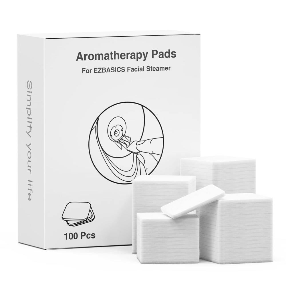 EZBASICS Aromatherapy Pads for facial steamer 100 Pcs
