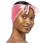 Stay On Satin Wrap Cap - (Pink)