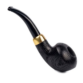 Dr. Watson - Wooden Tobacco Pipe, classic Ukulele shape, Fits 9mm filter, Comes with Pouch, Boxed (Rusticated) Dr. Watson - Wooden Tobacco Pipe, classic Ukulele shape, Fits 9mm filter, Comes with Pouch, Boxed (Rusticated)