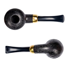 Dr. Watson - Wooden Tobacco Pipe, classic Ukulele shape, Fits 9mm filter, Comes with Pouch, Boxed (Rusticated) Dr. Watson - Wooden Tobacco Pipe, classic Ukulele shape, Fits 9mm filter, Comes with Pouch, Boxed (Rusticated)