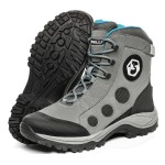 Foxelli Wading Boots - Lightweight Fly Fishing Boots for Men, Rubber Sole Wading Shoes