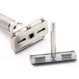 Rex Supply Company, Ambassador Adjustable 100% Stainless Steel Double Edge Safety Razor - Made in the USA Rex Supply Company, Ambassador Adjustable 100% Stainless Steel Double Edge Safety Razor - Made in the USA