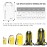 IDRYBAG Dry Bag for Kayaking Waterproof 2L/5L/10L/15L/20L, Small Dry Sack Waterproof Bag for Boating