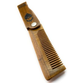 Tree-mendous Sandalwood Folding Comb - Durable Pocket Combs that Plant Trees by Green Beard Grmng