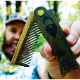 Tree-mendous Sandalwood Folding Comb - Durable Pocket Combs that Plant Trees by Green Beard Grmng