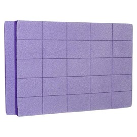 Americanails Mini Purple Buffers - (100/120 Grit) - Professional Salon Quality Buffing Blocks for Nails - Buff Nails Prior to Application of Polish, Gel Polish, Gel, Acrylic, Double-Sided, 50 Ct