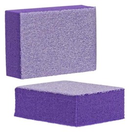 Americanails Mini Purple Buffers - (100/120 Grit) - Professional Salon Quality Buffing Blocks for Nails - Buff Nails Prior to Application of Polish, Gel Polish, Gel, Acrylic, Double-Sided, 50 Ct