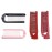 Kare & Kind 4x Foldable Hairbrush and Comb - Pocket-Sized Grooming Tool for Travel - Fine and Wide Tooth Anti-Static Comb and Brush - For Straight, Curly, Fine, Thick Hair - Home, Purse, Gym, Bag, Car