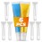 ZOKLU 6Pcs Empty Lip Gloss Tubes - 10ml Lip Balm Tubes Empty Chapstick Tubes Refillable Lip Balm Squeeze Tube Cute Lip Gloss Tubes - Clear Lip Gloss Containers Lip Balm Containers Bulk Lip Gloss Tube