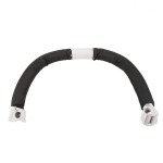 Baby Stroller Handle Curved Design Adjustable Bumper Bar for Baby for Dolls for Toddlers(Black)