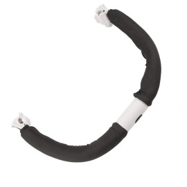 Baby Stroller Handle Curved Design Adjustable Bumper Bar for Baby for Dolls for Toddlers(Black)