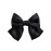 Hair Bows and Barettes Accessories - Bowknot French Clips for Women and Girls in Black