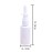 12 Pieces 15 ml Empty Plastic Nasal Spray Bottles Refillable Plastic Nasal Spray Bottles Pump Sprayer Mist Nose Spray Refillable Bottle, White