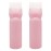 2 Pieces Root Comb Applicator Bottle Hair Coloring Dye Bottle Scalp Treament Essential Salon Hair Cleansing Bottle With Graduated Scale, Pink