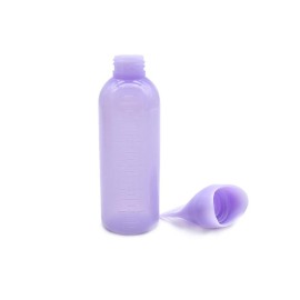 2 Pieces Root Comb Applicator Bottle Hair Coloring Dye Bottle Scalp Treament Essential Salon Hair Cleansing Bottle With Graduated Scale, Pink