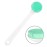 Silicone Body Scrubber Exfoliator, Back Brush Long Handle for Shower with Soft Bristles, Shower Brush Scrubber for Body Men and Women, BPA Free, Non-Slip