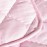 FLXXIE Machine Washable Microfiber Down Alternative Toddler Comforter, Super Soft and Lightweight Kids Crib Quilted Blanket for Stroller, Travel, 39x47 Inches, Pink