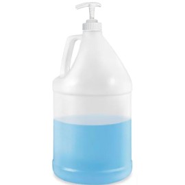 Universal Gallon Pump Dispenser 128 fl oz | Shampoo, Conditioner | Use on Liquids, Gels, Lotions | 4cc Output | by Geti Beauty ST | 2-Pack