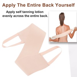 Lotion Applicator for Back, Self Back Tanning Applicator Back Lotion Applicators Tanning Back Applicator Double Side Used Soft Smooth Even for Lotions Mousses Creams