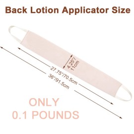Lotion Applicator for Back, Self Back Tanning Applicator Back Lotion Applicators Tanning Back Applicator Double Side Used Soft Smooth Even for Lotions Mousses Creams