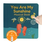 Cali\'s Books You are My Sunshine Nursery Rhymes | Interactive Sound Book | Musical Toys for Toddlers 1-3 | Sound Book for Babies and Toddlers | Interactive Baby Learning Toy.