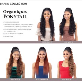 Shake N Go Organique Pony Pro Mastermix Ponytail - KING WAVE 28 (1 Jet Black) Shake N Go Organique Pony Pro Mastermix Ponytail - KING WAVE 28 (1 Jet Black)