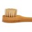 GranNaturals Manual Facial Brush Dry Brushing Scrubber - Stiff Boar Bristles for Exfoliation - Promotes Lymphatic Drainage, Deep Cleansing, Gentle Pore Cleaning for Glowing, Soft Skin - Wooden Handle