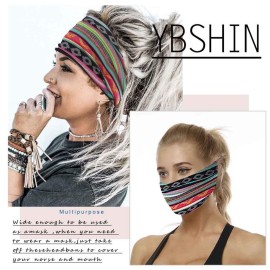 YBSHIN Boho Wide Headbands Stripe Head Wraps Knoted Hair Wears Turban Yoga Sweatbands Elastic Floral Printed Head Scarfs Stretch Cloth Hair Bands for Women and Girls 3Pcs (A) YBSHIN Boho Wide Headbands Stripe Head Wraps Knoted Hair Wears Turban Yoga Sweatbands Elastic Floral Printed Head Scarfs Stretch Cloth Hair Bands for Women and Girls 3Pcs (A)