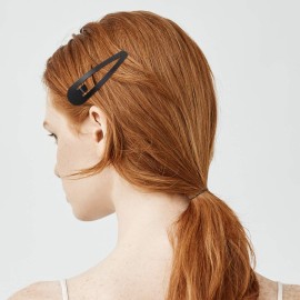 WILLBOND 50 Pcs Snap Clips for Hair 3.5 Inch Large Metal No Slip Hair Barrettes Long Side Clips for Women Accessories, Black(Black) WILLBOND 50 Pcs Snap Clips for Hair 3.5 Inch Large Metal No Slip Hair Barrettes Long Side Clips for Women Accessories, Black(Black)