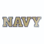 Nudge Nudge Printing US Naval Academy Block Navy Logo Car Decal Bumper Sticker