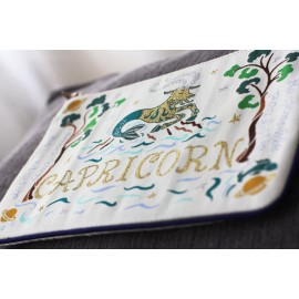 Catstudio Astrology Zipper Pouch, Capricorn Zodiac Sign, Celebrate December & January Birthdays with Travel Toiletry Bag, Ideal Gift for Capricorns, Makeup Bag, Dog Treat Pouch, or Travel Purse