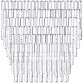 100 Pack 3Ml Transparent Twist Pens Empty Nail Oil Pen Brush, Cuticle Oil Pen Cosmetic Lip Gloss Container Applicators