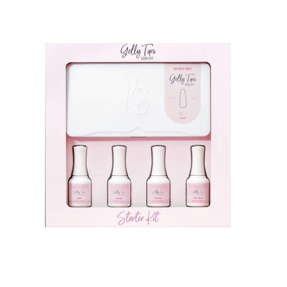 Kiara Sky Gelly Tips Starter Kit - Coffin Medium Kiara Sky Gelly Tips Starter Kit - Coffin Medium